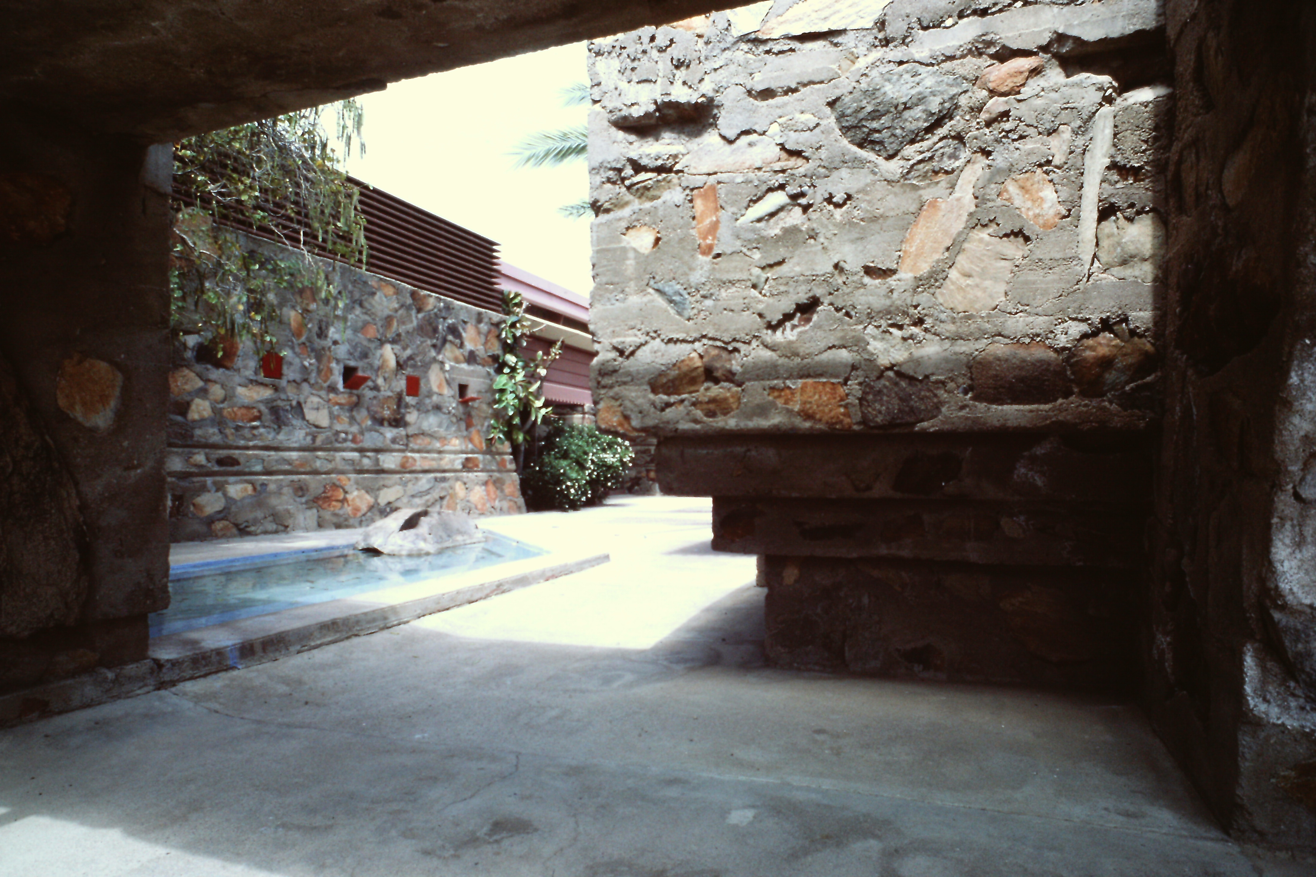 Talllesien west, Scottsdale, Frank Lloyd Wright, 1937 Diapositive André Corboz