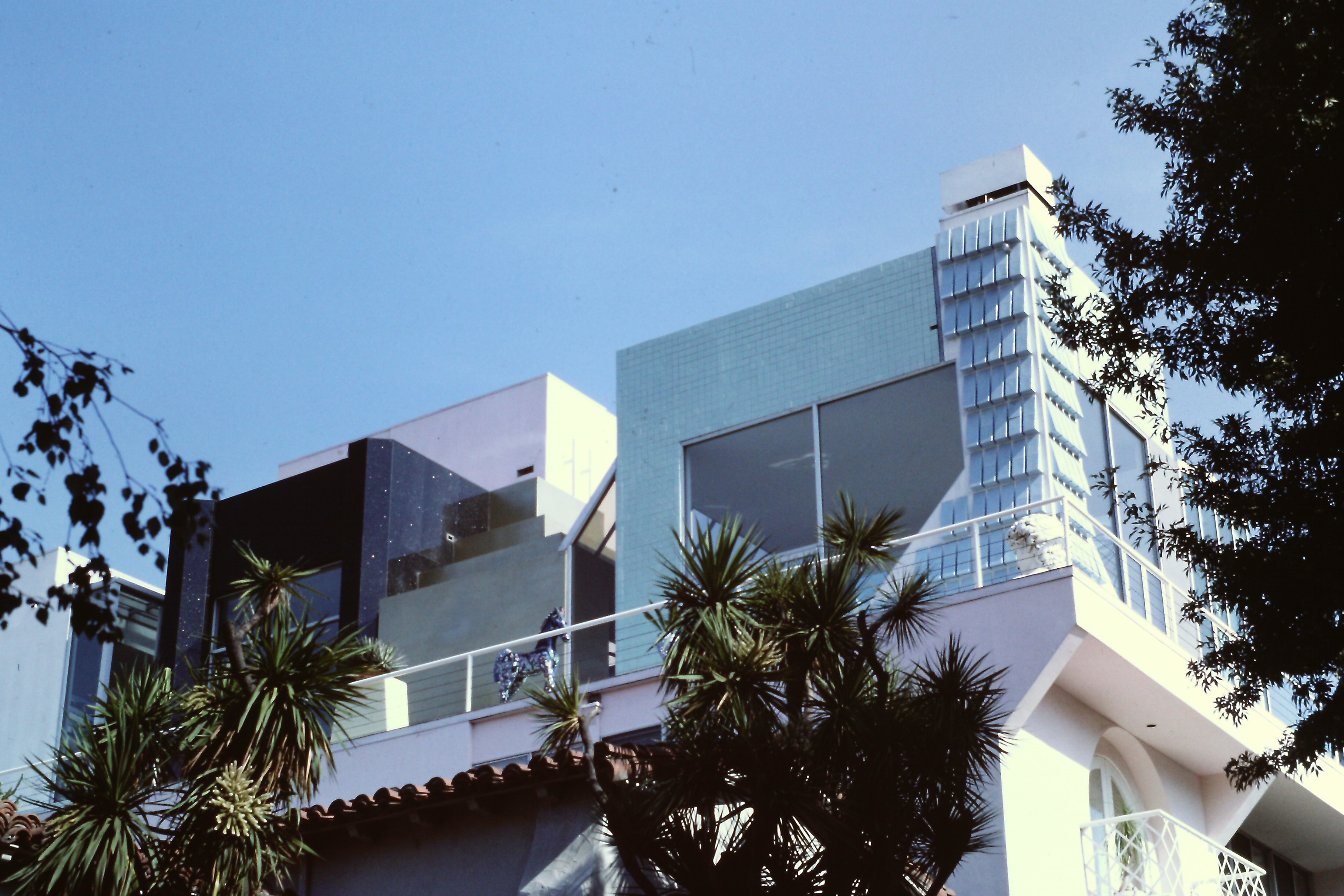 Wosk Home, Los Angeles Beverlly Hills, Frank Gehry, 1982-1984 Diapositive André Corboz