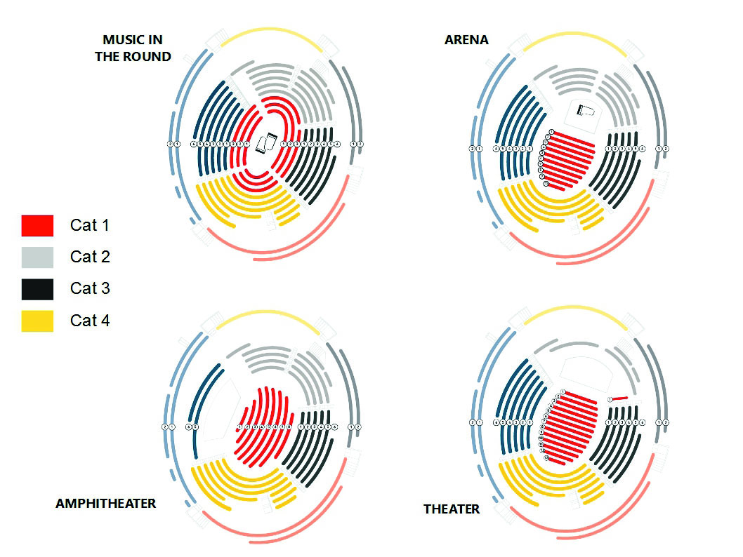 Frank O. Gehry, HG Merz, acustica di Yasuhisa Toyota. Pierre Boulez Saal, Barenboim-Said Academy, Berlino 2017.