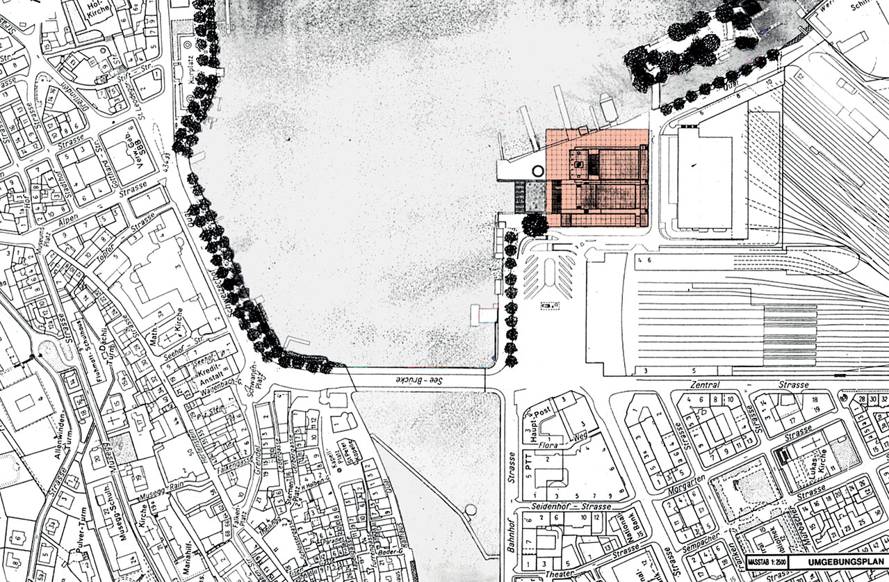 Il KKL di Lucerna. Piano di situazione