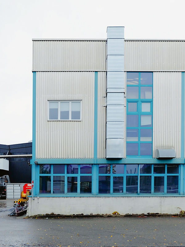 Die Halle vor den Umbaumassnahmen.