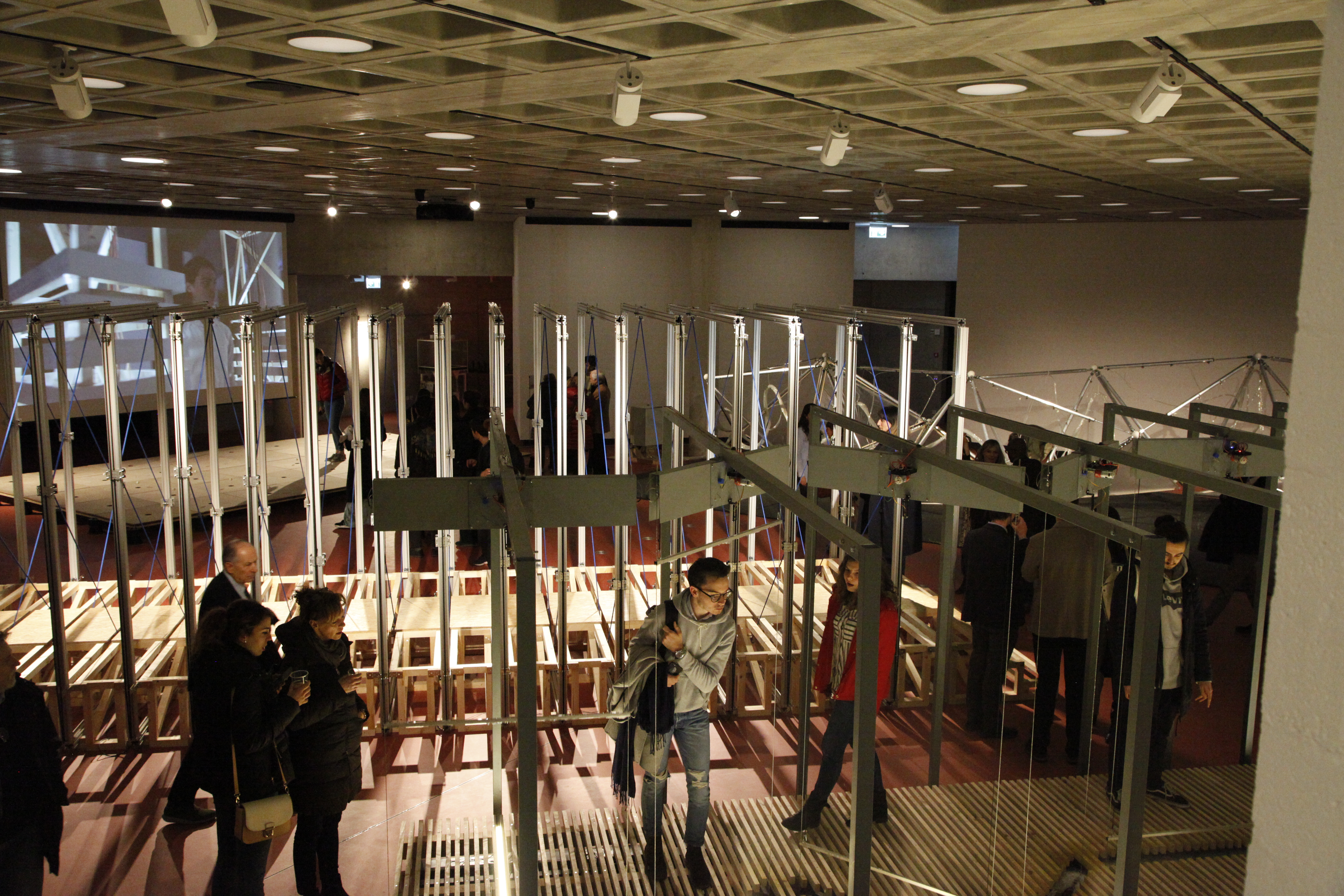 Inaugurazione mostra "Atelier Blumer. Sette architetture automatiche ed altri esercizi"