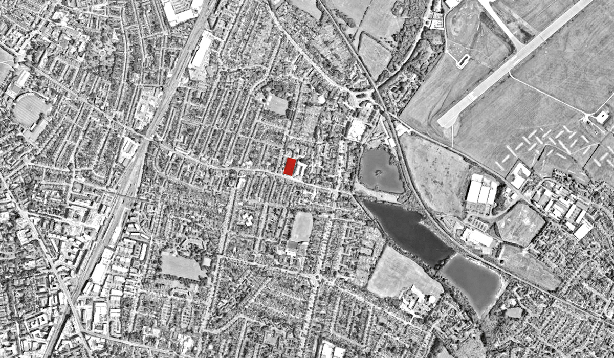 Das Grundstück der Moschee an der Mill Road liegt inmitten eines Wohnquartiers.