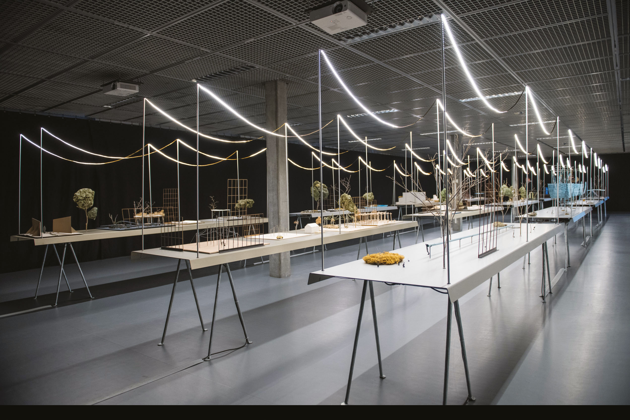 Vue de l’exposition à Archizoom