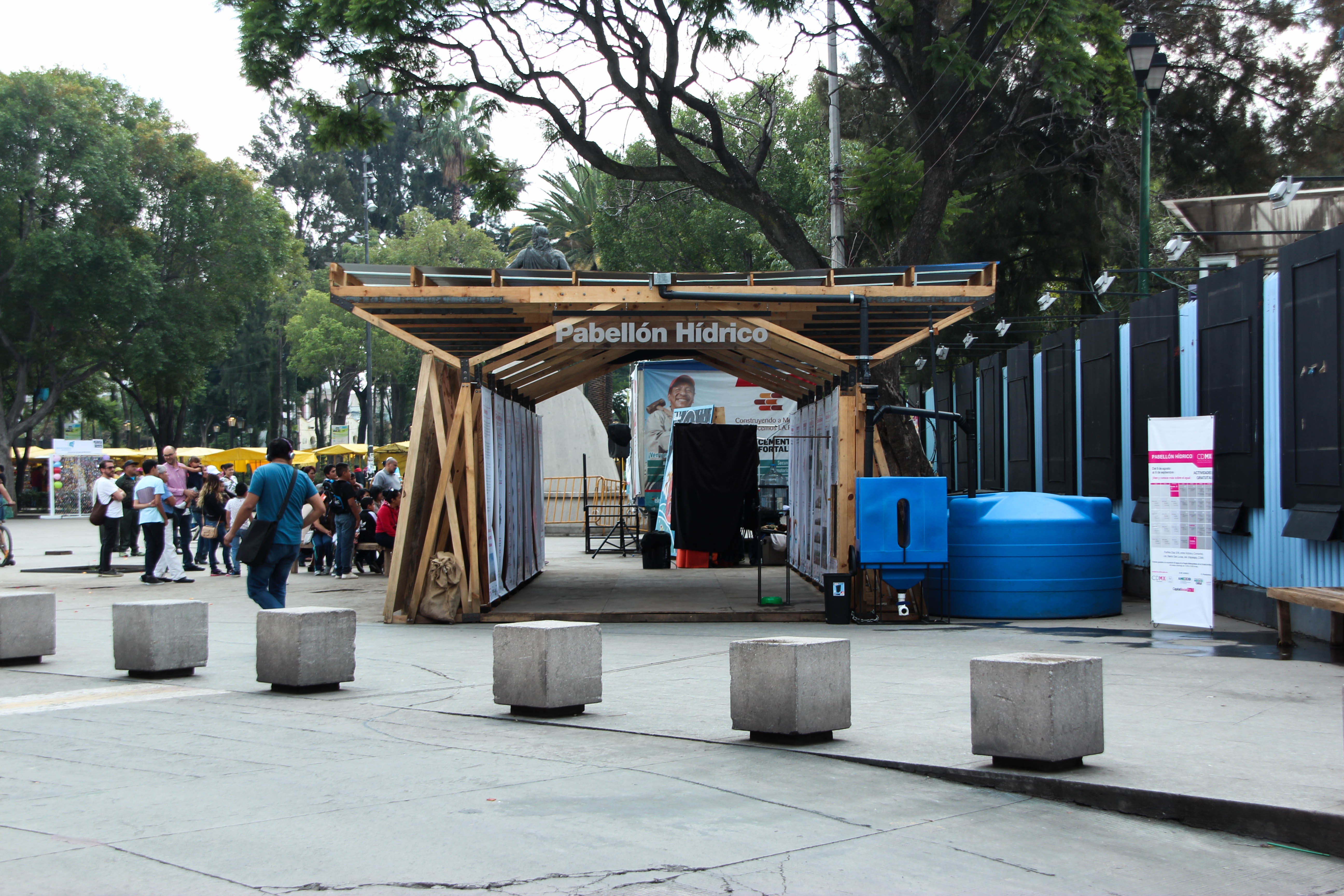 Le Pabellòn Hidrìco (2017), Ville de Mexico