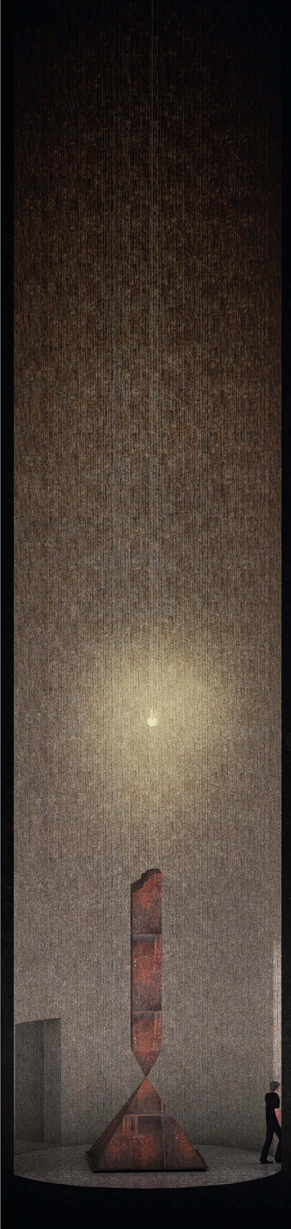 Ausstellungsraum im Silo