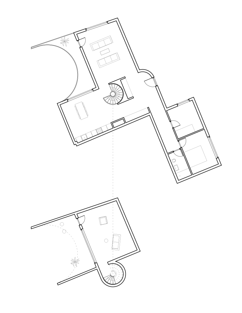 Grundriss Appartement 4e