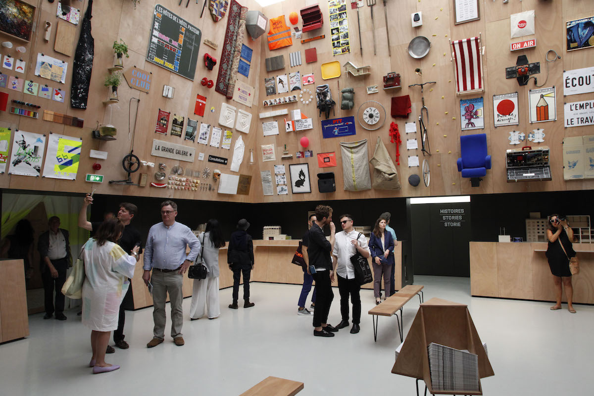 16. Architekturbiennale Venedig: Französischer Pavillon.