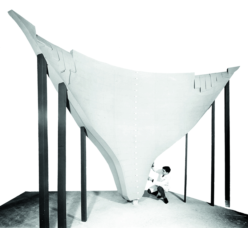 Modello preliminare in legno