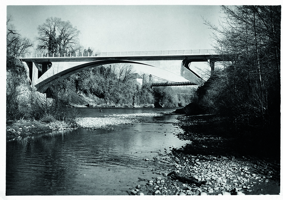 Ponte di Préchacq sul Gave d’Oloron, 1950-1952