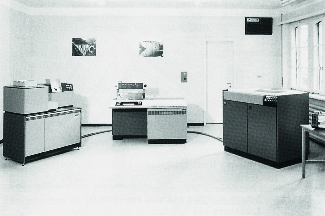 Elaboratore elettronico degli anni Sessanta.