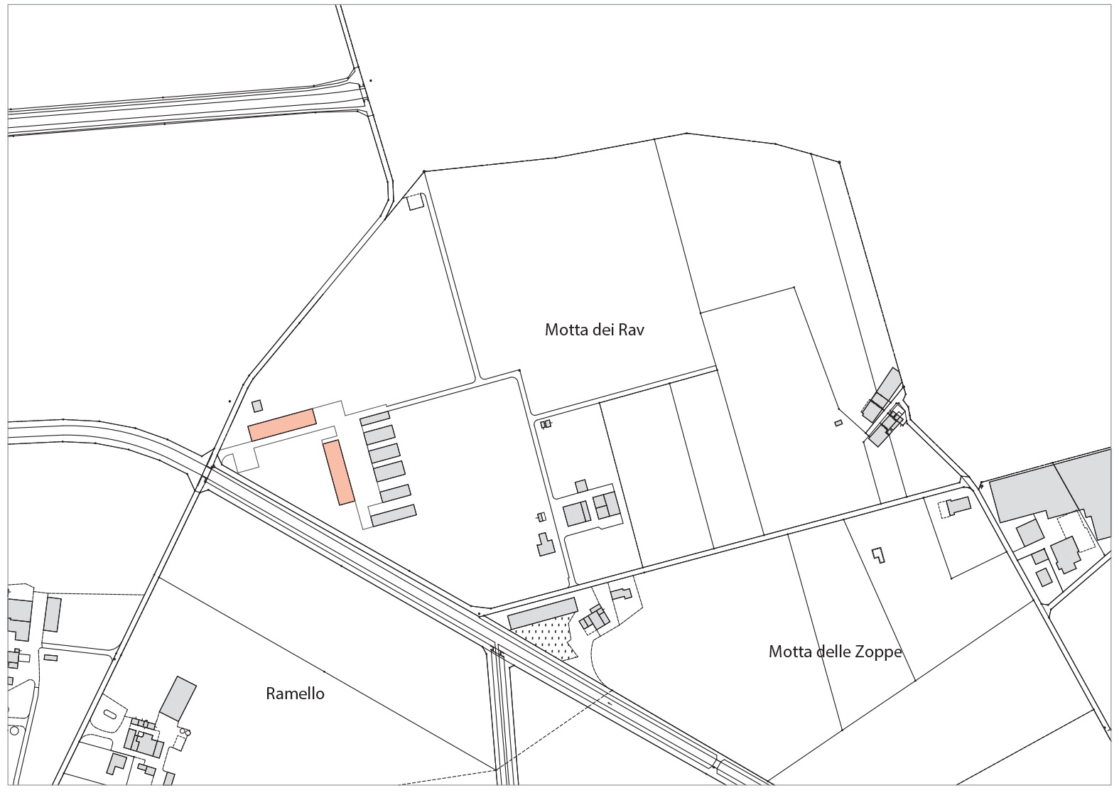 Stazione di ricerca Agroscope, planimetria.