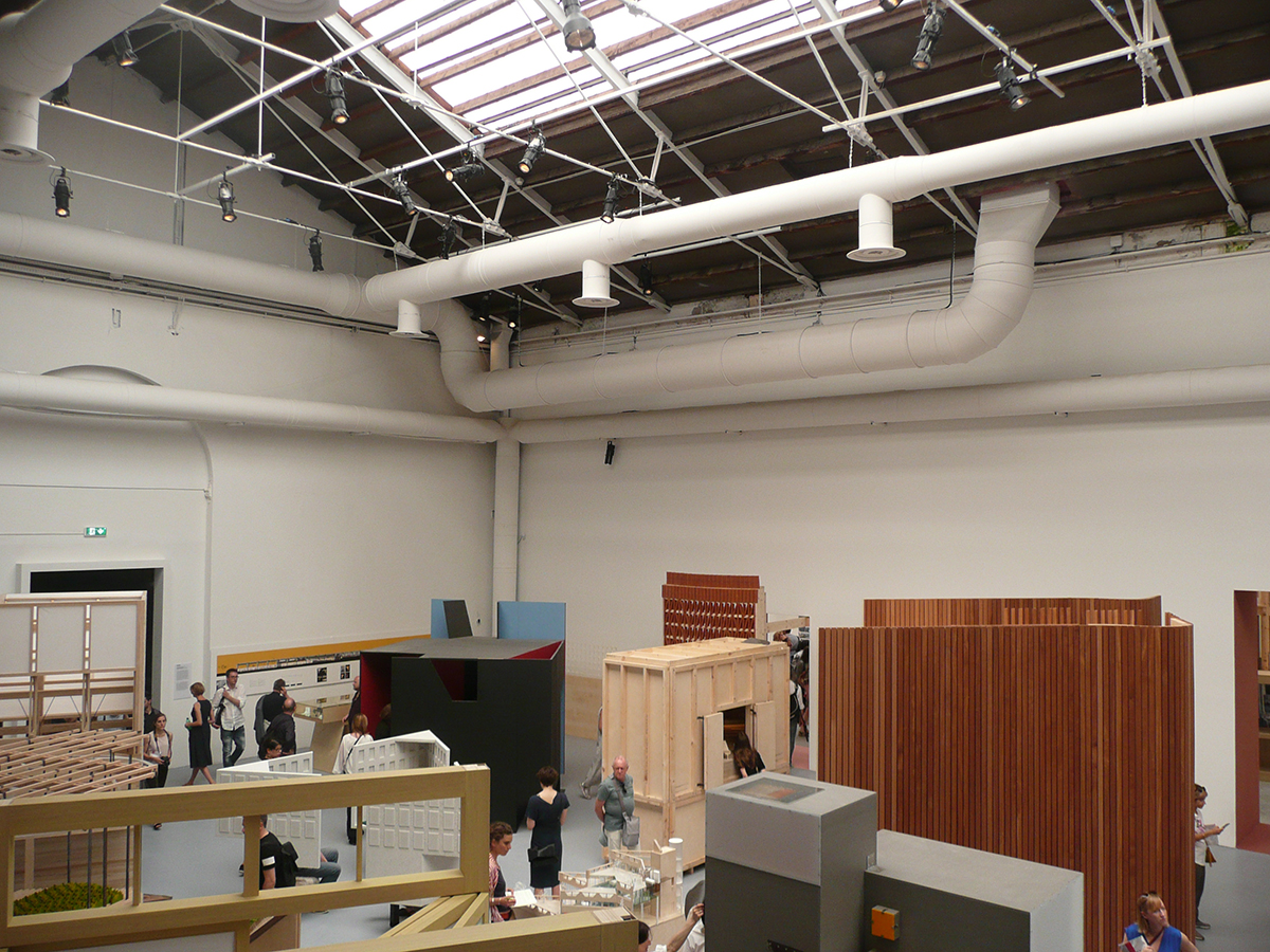 «Close Encounter»: Auch der Ausstellungsbau kommt zur Geltung.