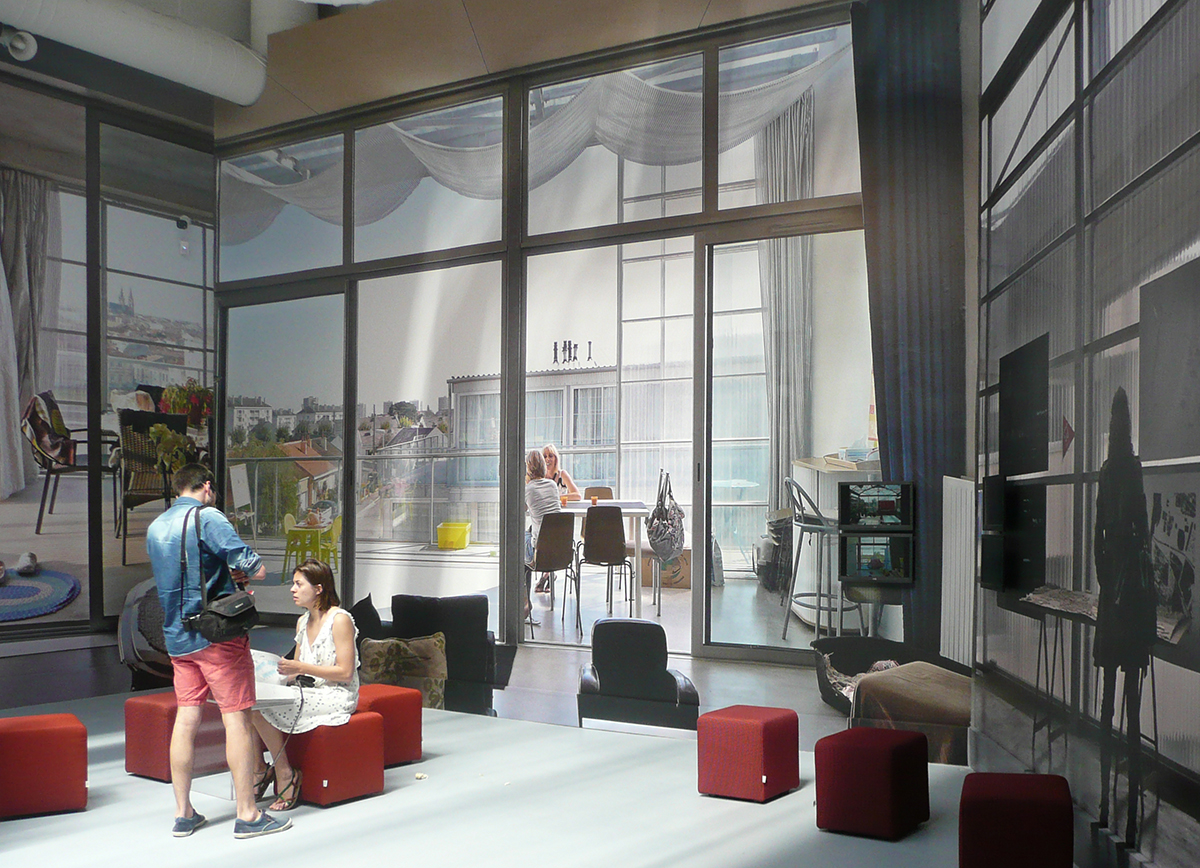 Trompe-l'Œil-Installation «Freedom of Use» der Franzosen Lacaton &amp; Vassal: Wo beginnt der Raum, wo hört er auf?