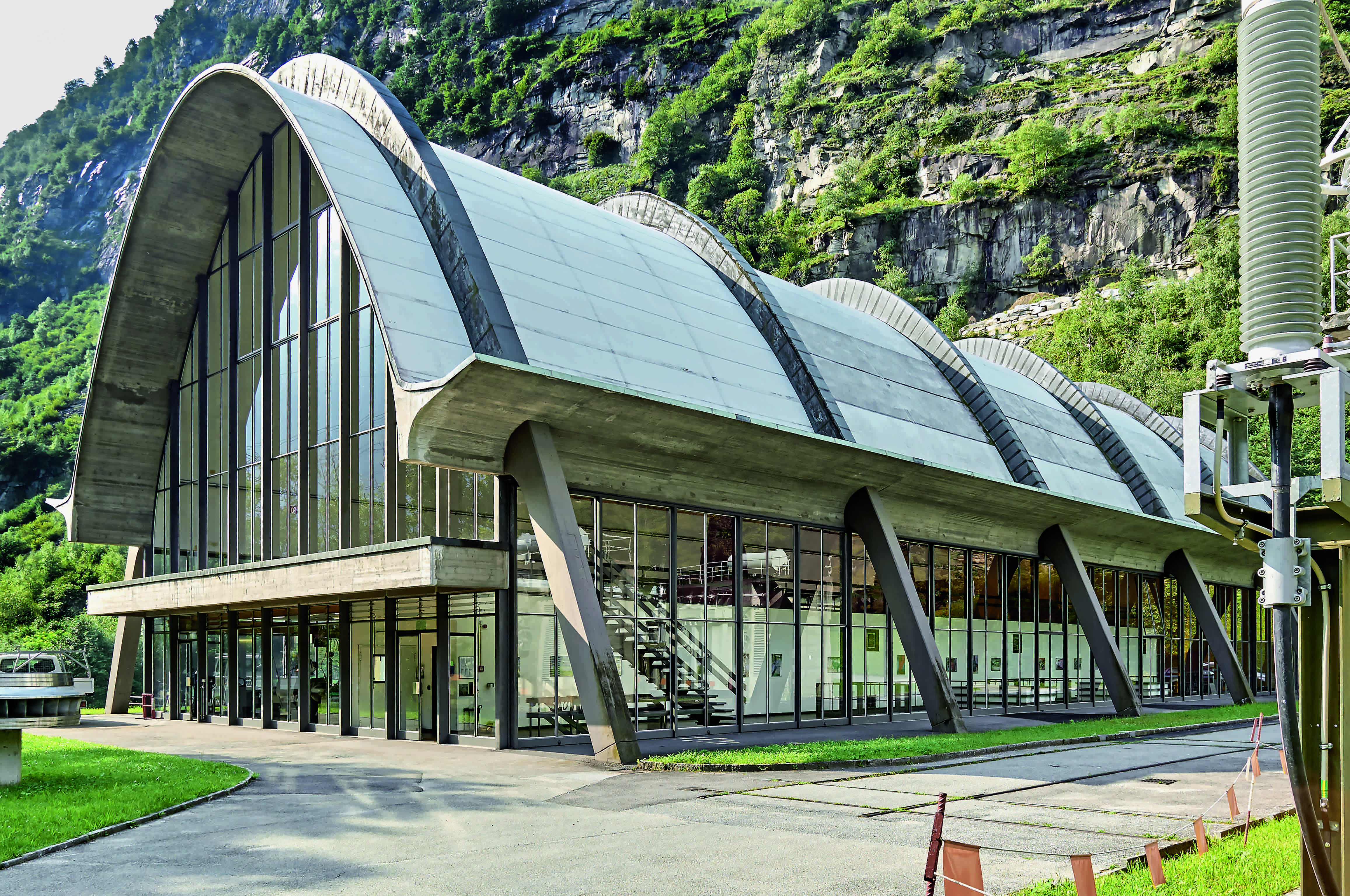 Giovanni Lombardi, Augusto Jäggli. Centrale idroelettrica della Biaschina, 1967.