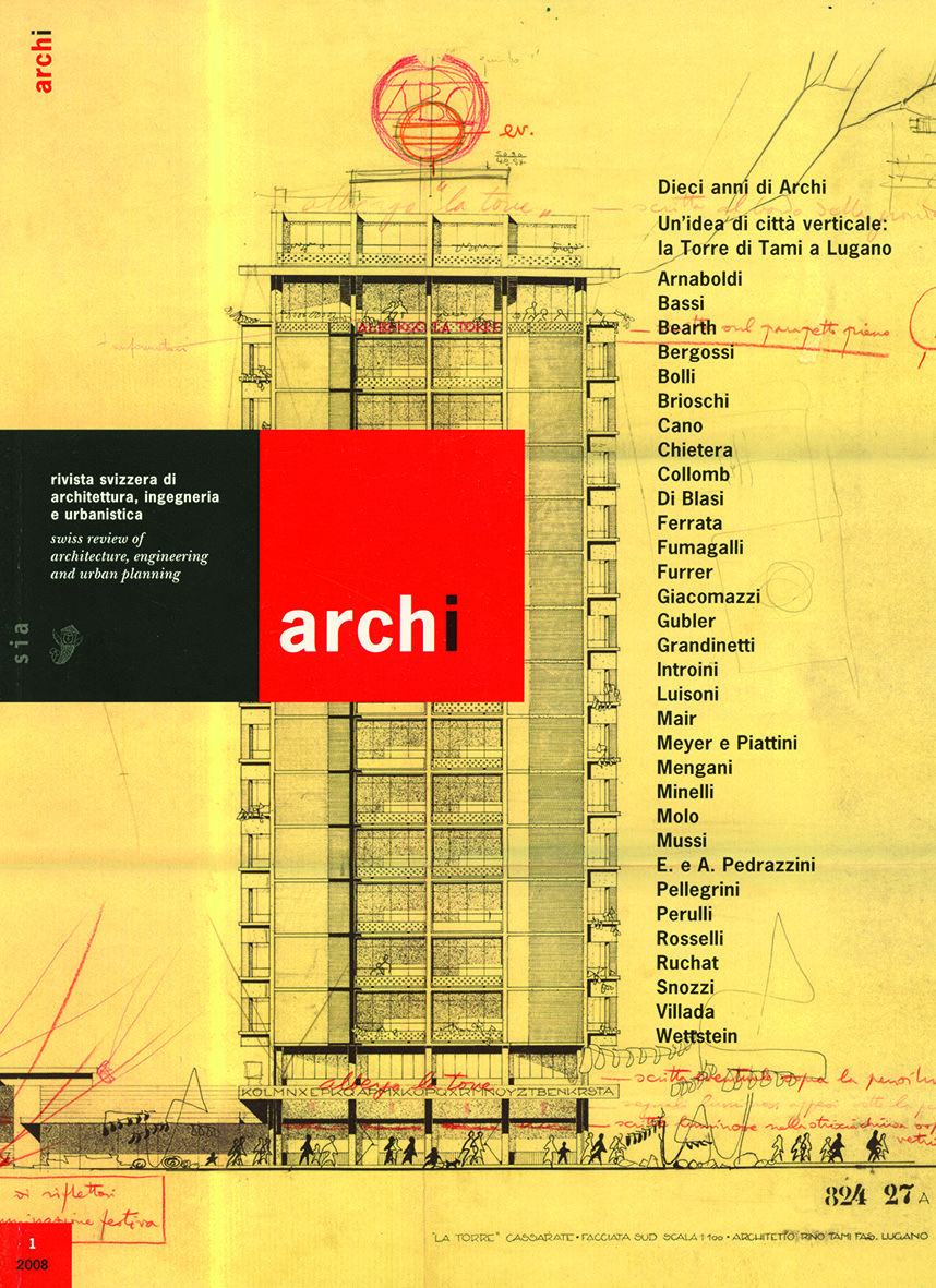 Copertina Archi 1/2008