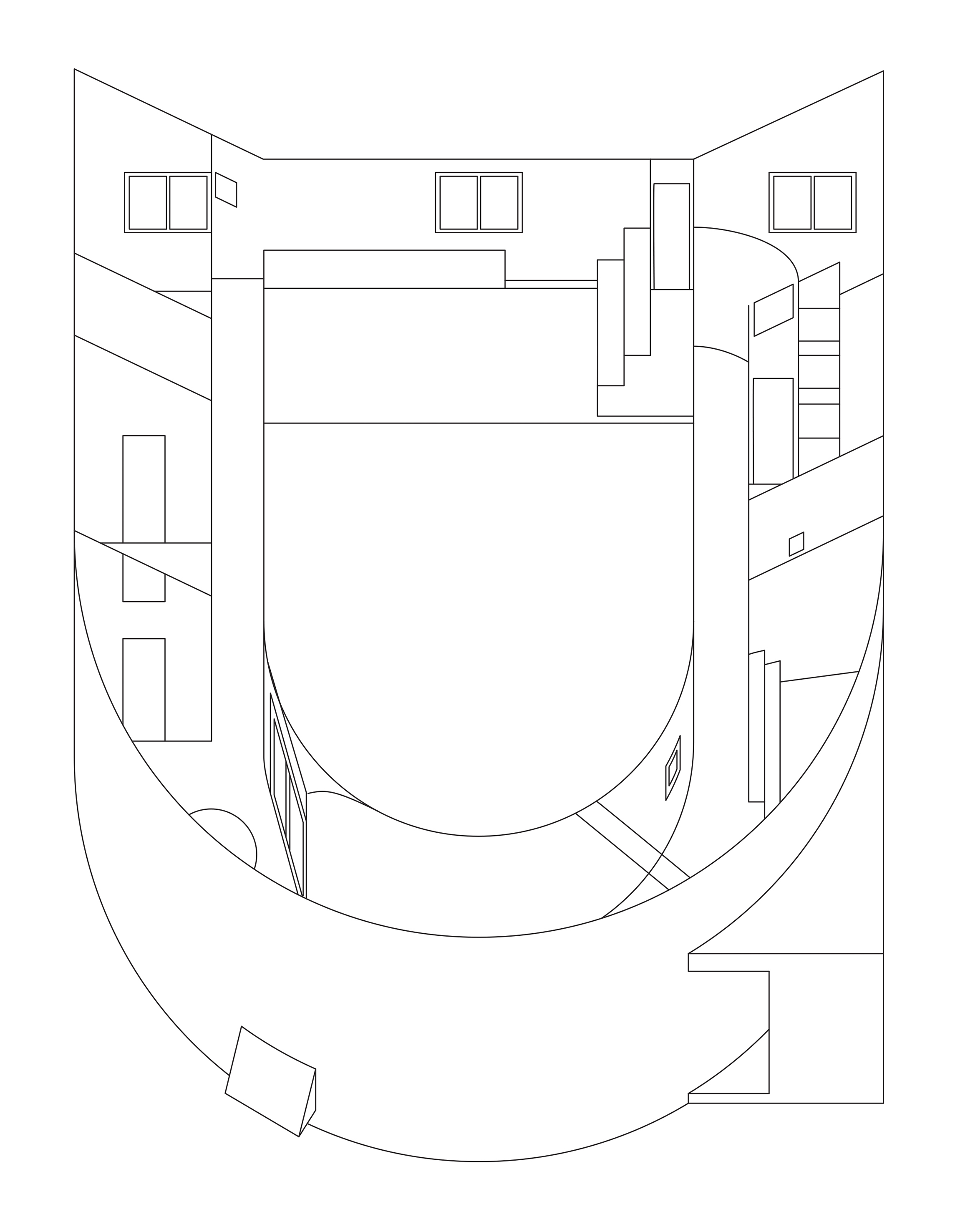 Toyō Itō, médiathèque de Sendai, Nakano 1976 © Toyō Itō