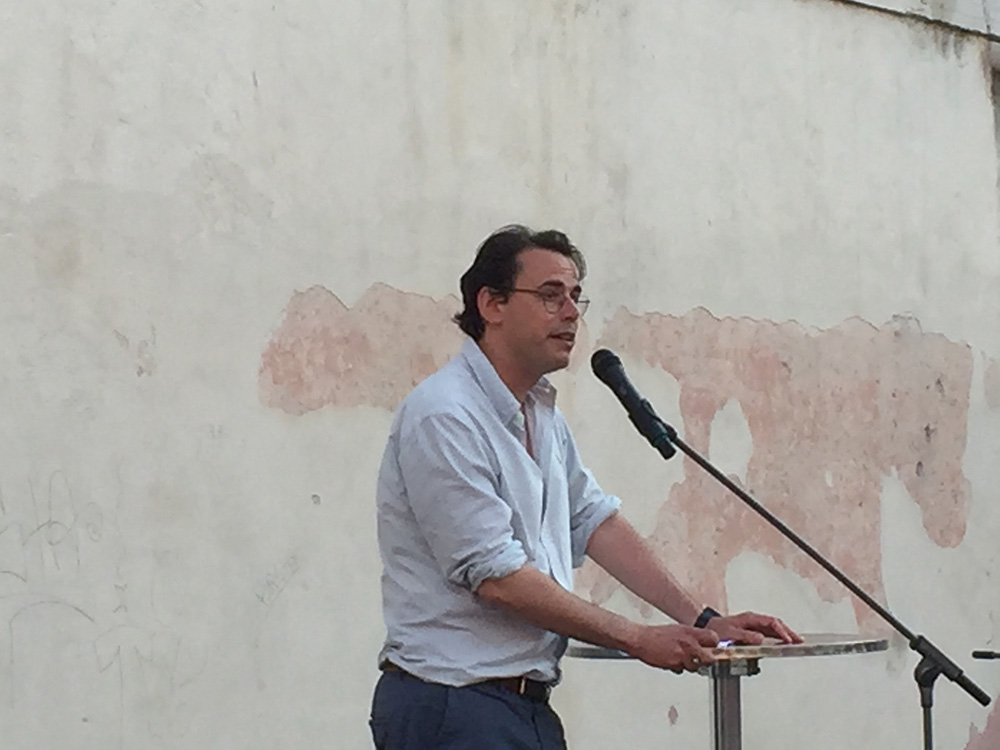 Marcel Bächtiger, Redaktor bei Hochparterre, Mitglied des diesjährigen Kuratoriums vom Salon Suisse.