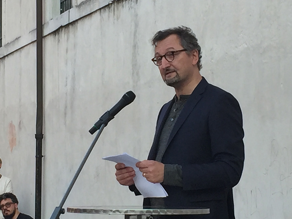 Tim Kammasch, Architekturtheoretiker, Mitglied des diesjährigen Kuratoriums vom Salon Suisse.