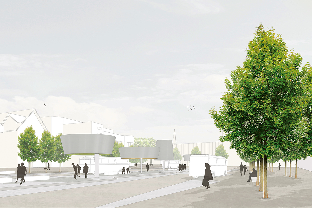 4. Rang, 4. Preis: «unter den kastanien» von Lorenz Eugster Landschaftsarchitektur und Städtebau, Weber Brunner Architekten und mrs Partner.