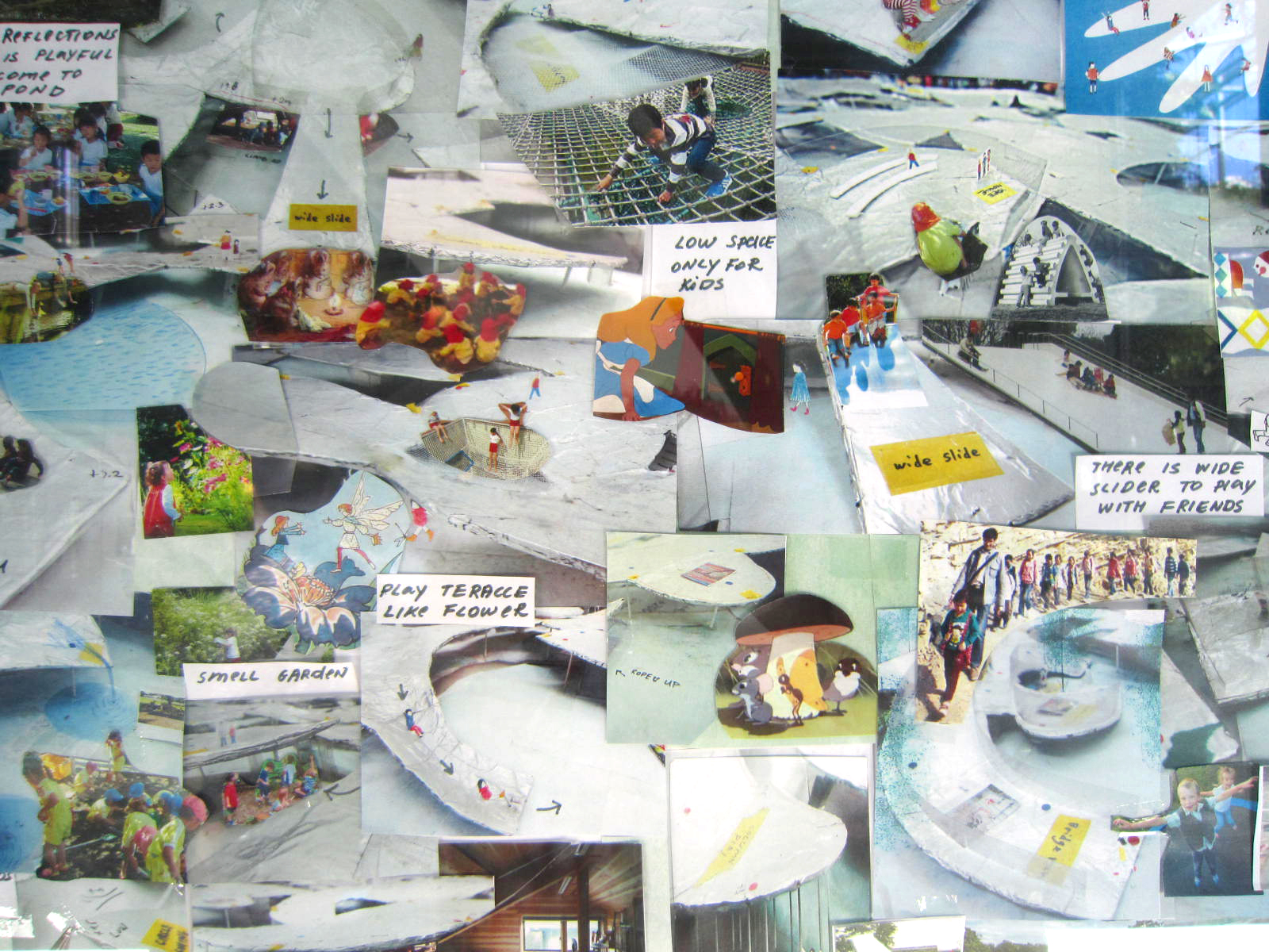 Jardin d’enfants de Shandong - Collage