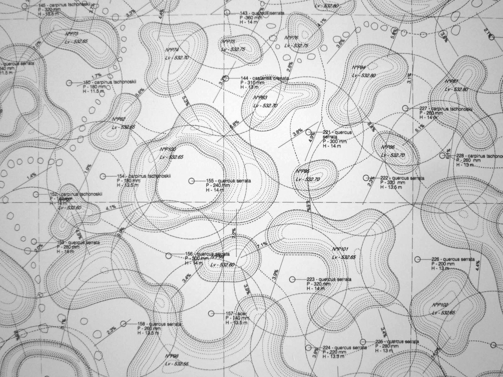 Jardins d’eau de Toshigi - Plan technique