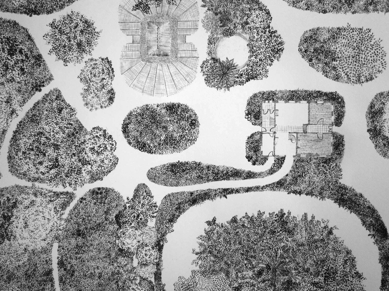 Centre d’accueil à Tytsjerk, Pays-Bas - Dessin