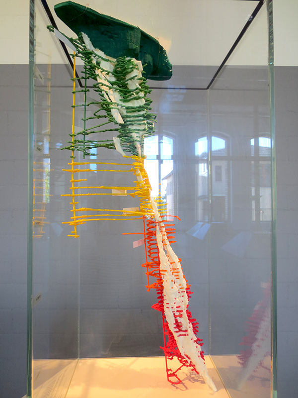 Reserven und Ressourcen: 3-D-Modell der Kidd Mine im kanadischen Ontario. Mit 3100 m ist sie die weltweit tiefste Mine für den Abbau von Kupfer und Zink.