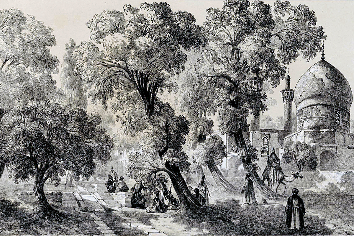 von der Chahar Bagh Avenue in Isfahan inspirieren.