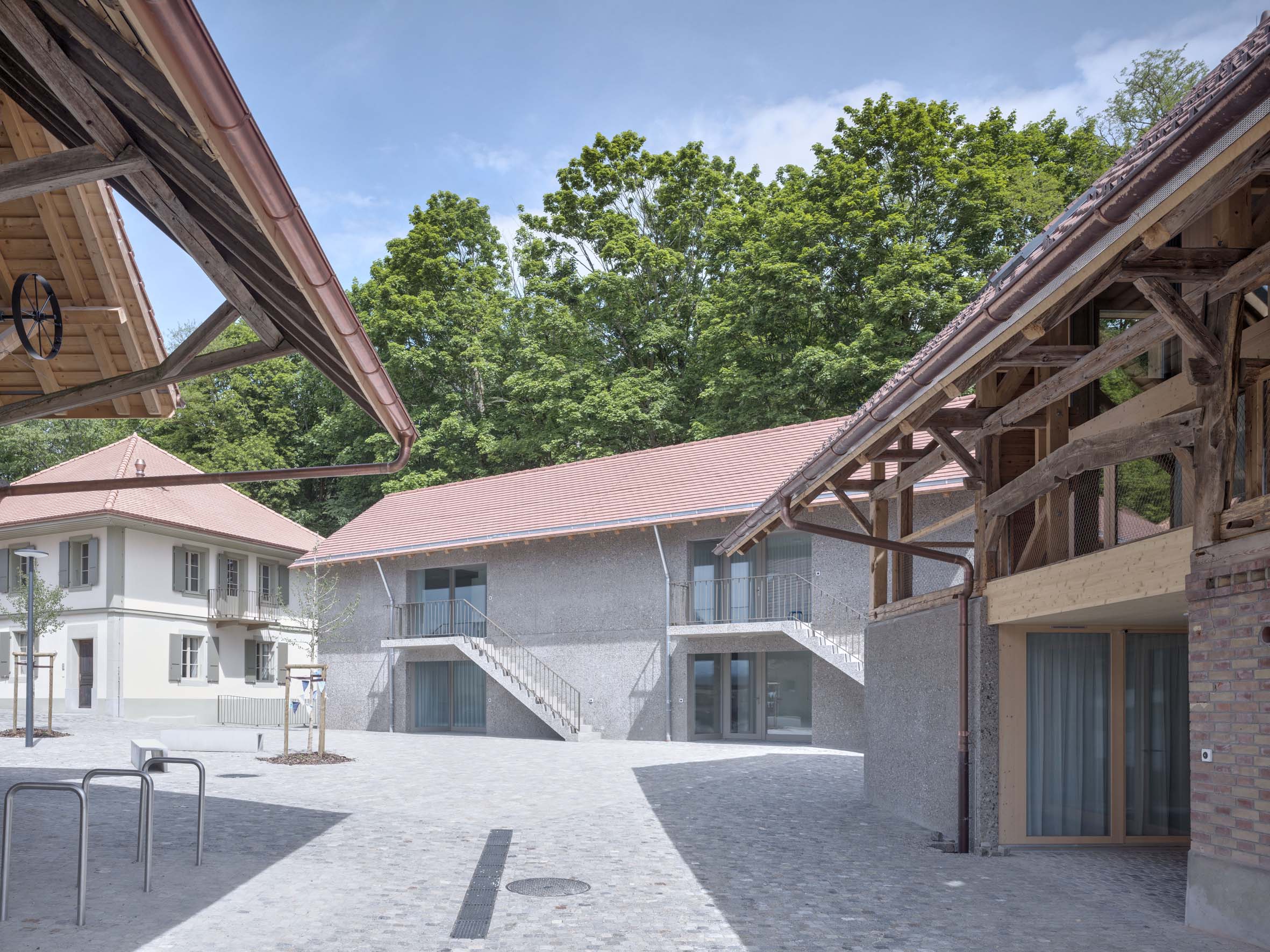 CENTRE VILLAGE, Cressier (FR) Architectes: LVPH architectes Sàrl, Pampigny.