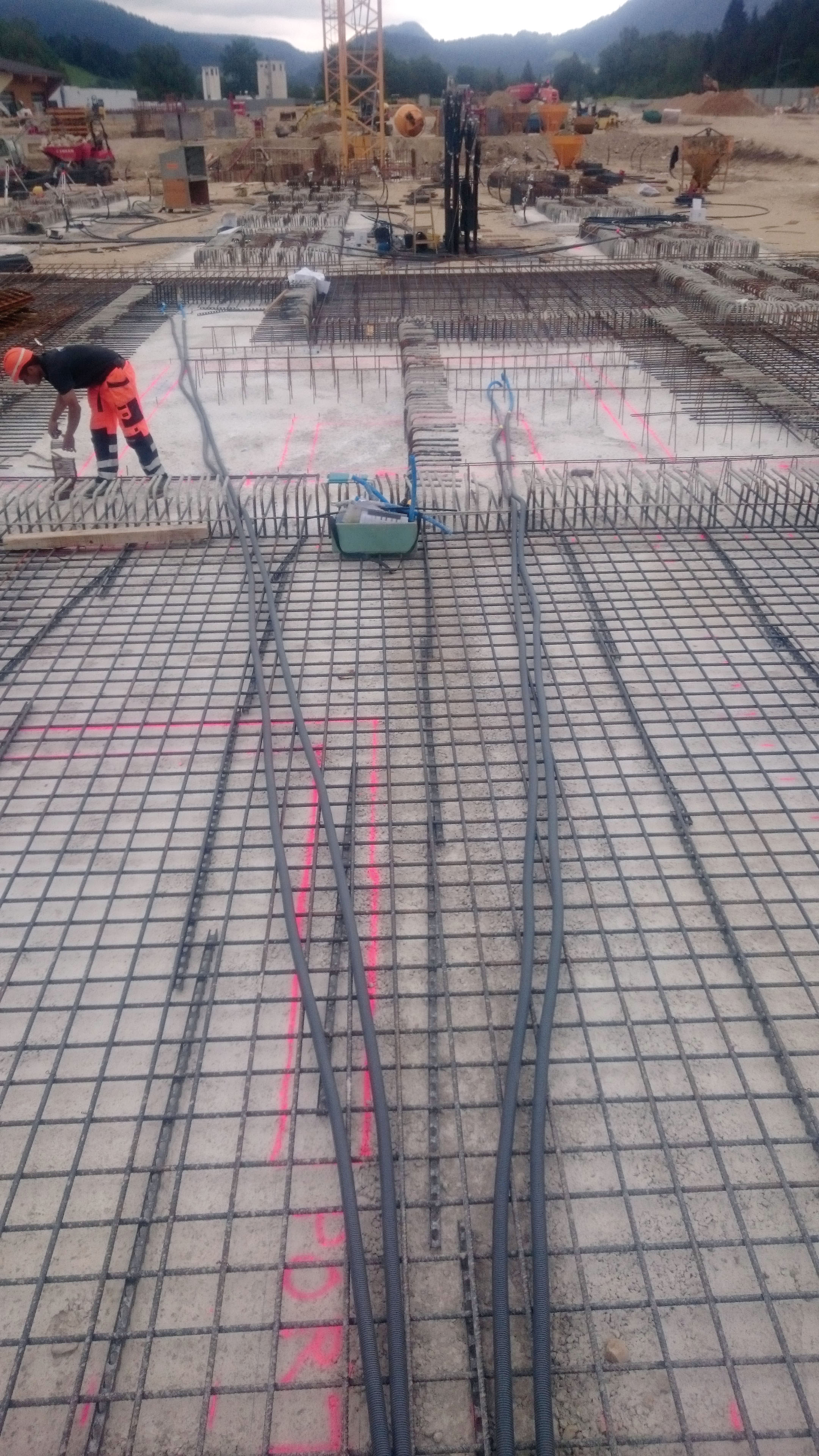 Réseau de tubes énergétiques