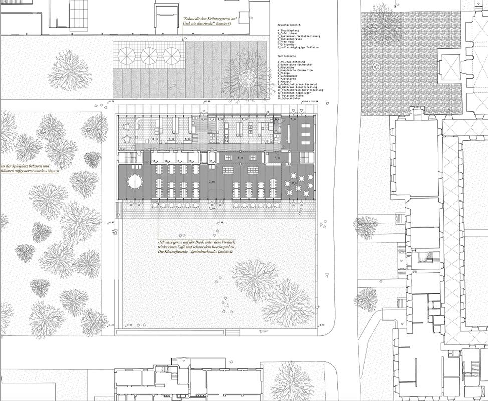 4. Rang «Johann», Grundriss EG.