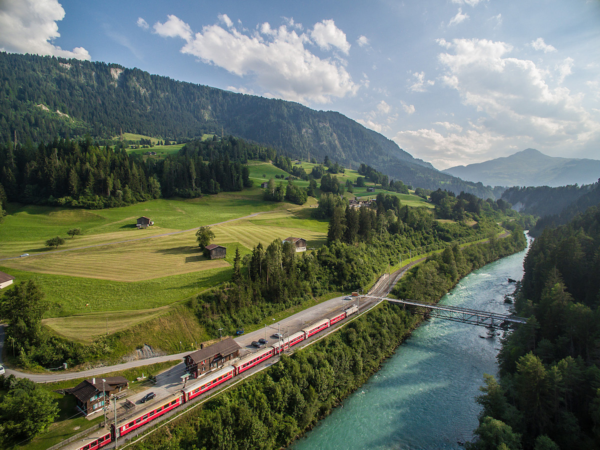 Strassenbrücke bei Valendas