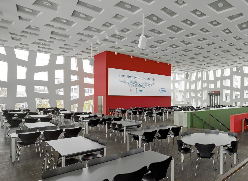 Das Restaurant wird auch als Veranstaltungssaal genutzt.