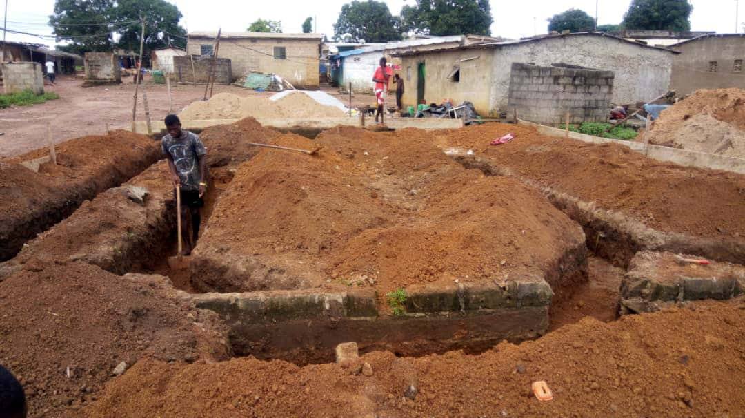 Fouilles des fondations linéaires et ponctuelles