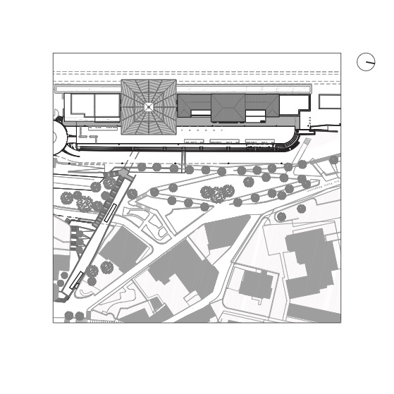 La stazione di Lugano.