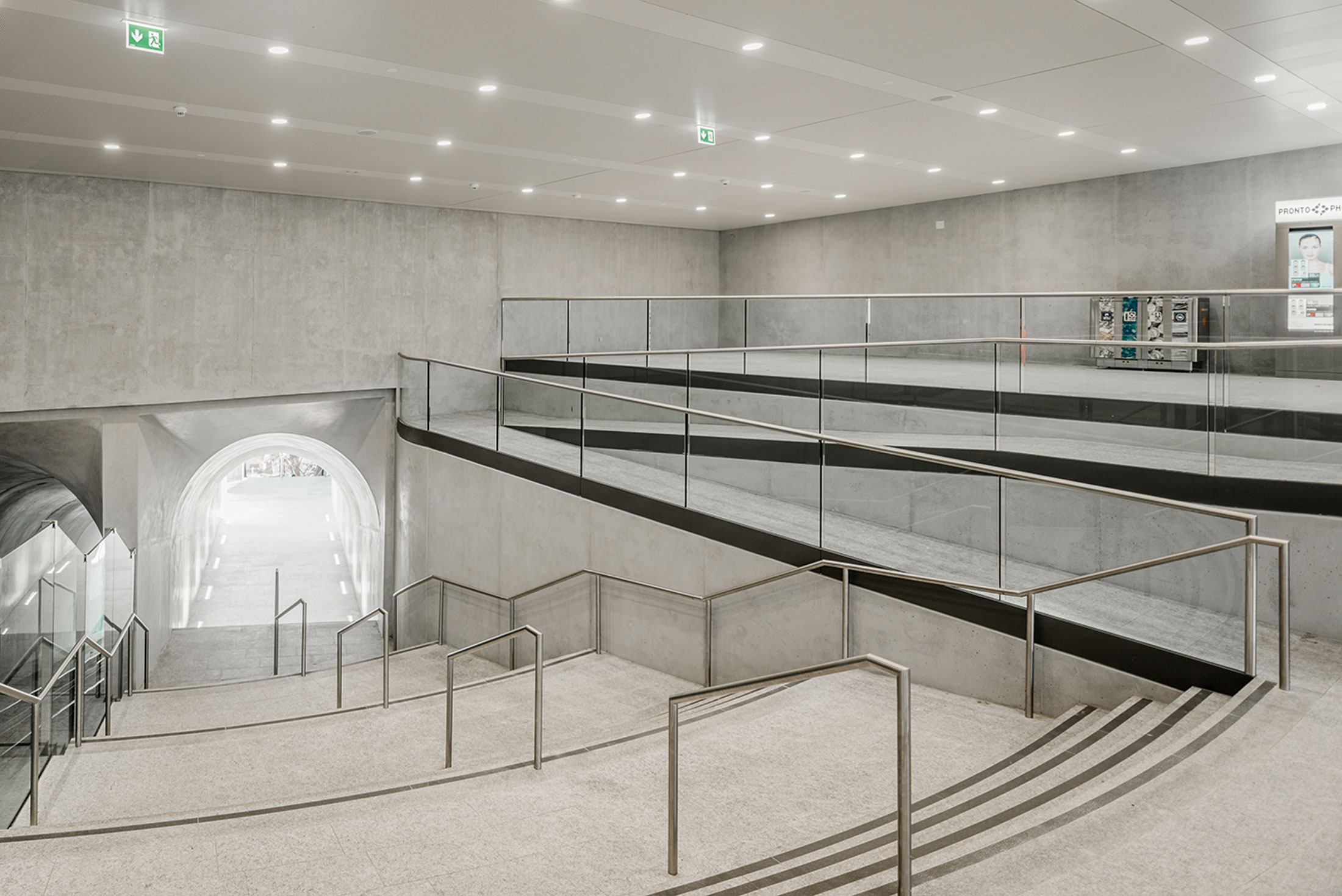 La stazione di Lugano progettata dal Gruppo architetti Stazlu.