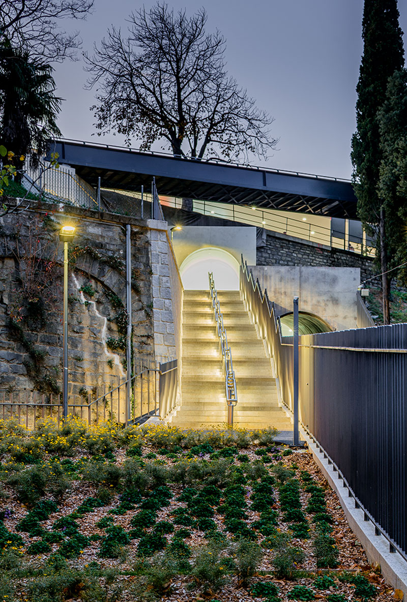 La stazione di Lugano progettata dal Gruppo architetti Stazlu.
