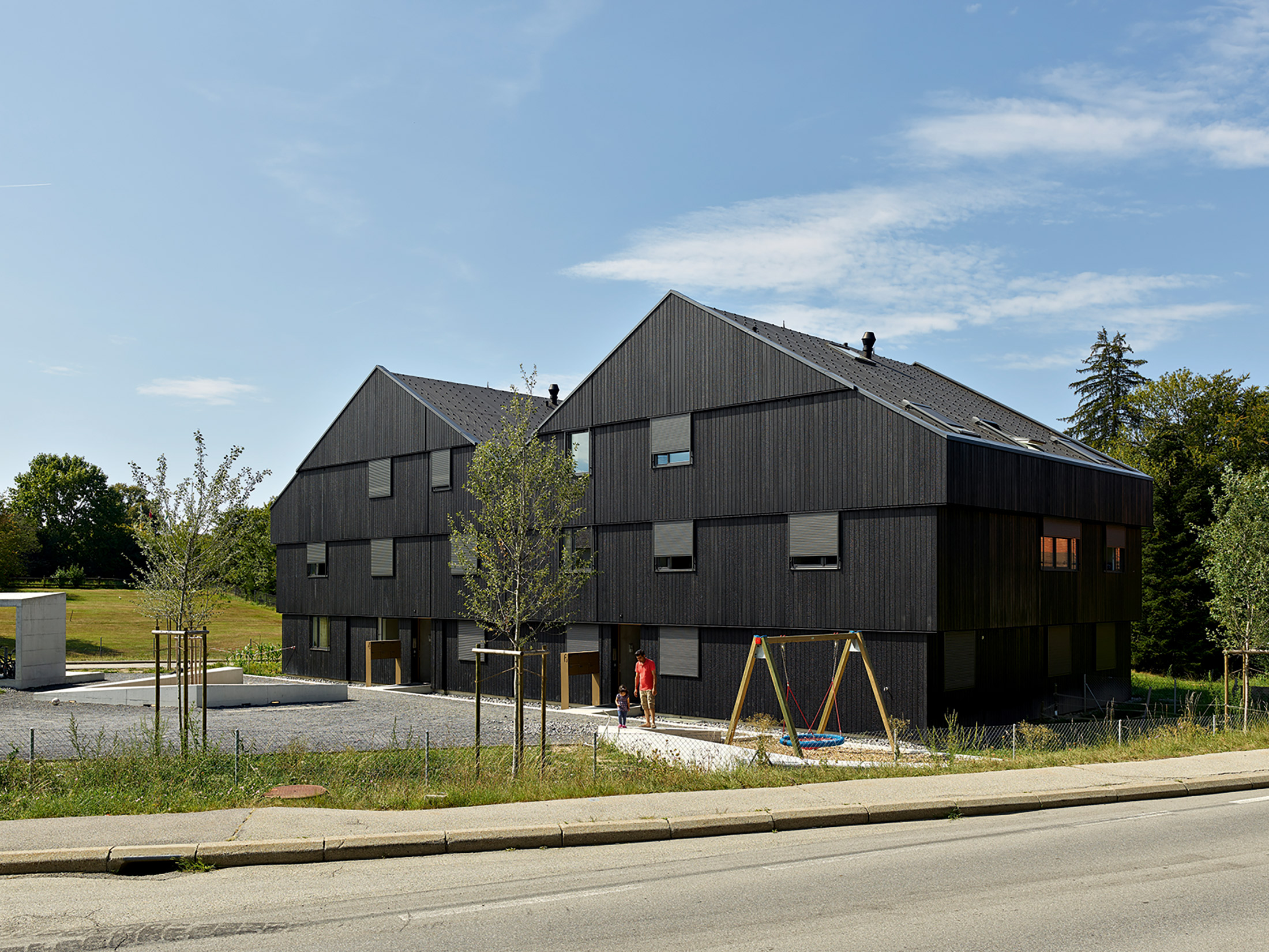 La casa per la popolazione migrante progettata da TRIBU architecture a Losanna.