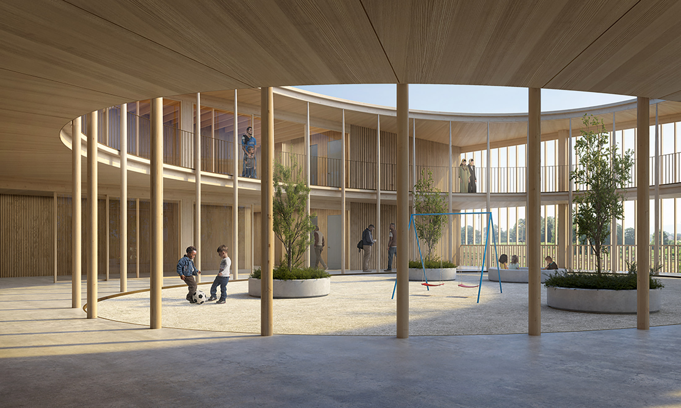 3° rango, 1° acquisto: «Di passaggio» Architettura: Durisch+Nolli Architetti Sagl, Massagno Specialisti: Schnetzer Puskas Ingenieure AG, IFEC ingegneria SA, Scherler SA