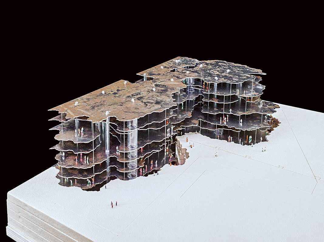 Modell «Offene Ordnung»: gebaute Transparenz ohne Hierarchien.