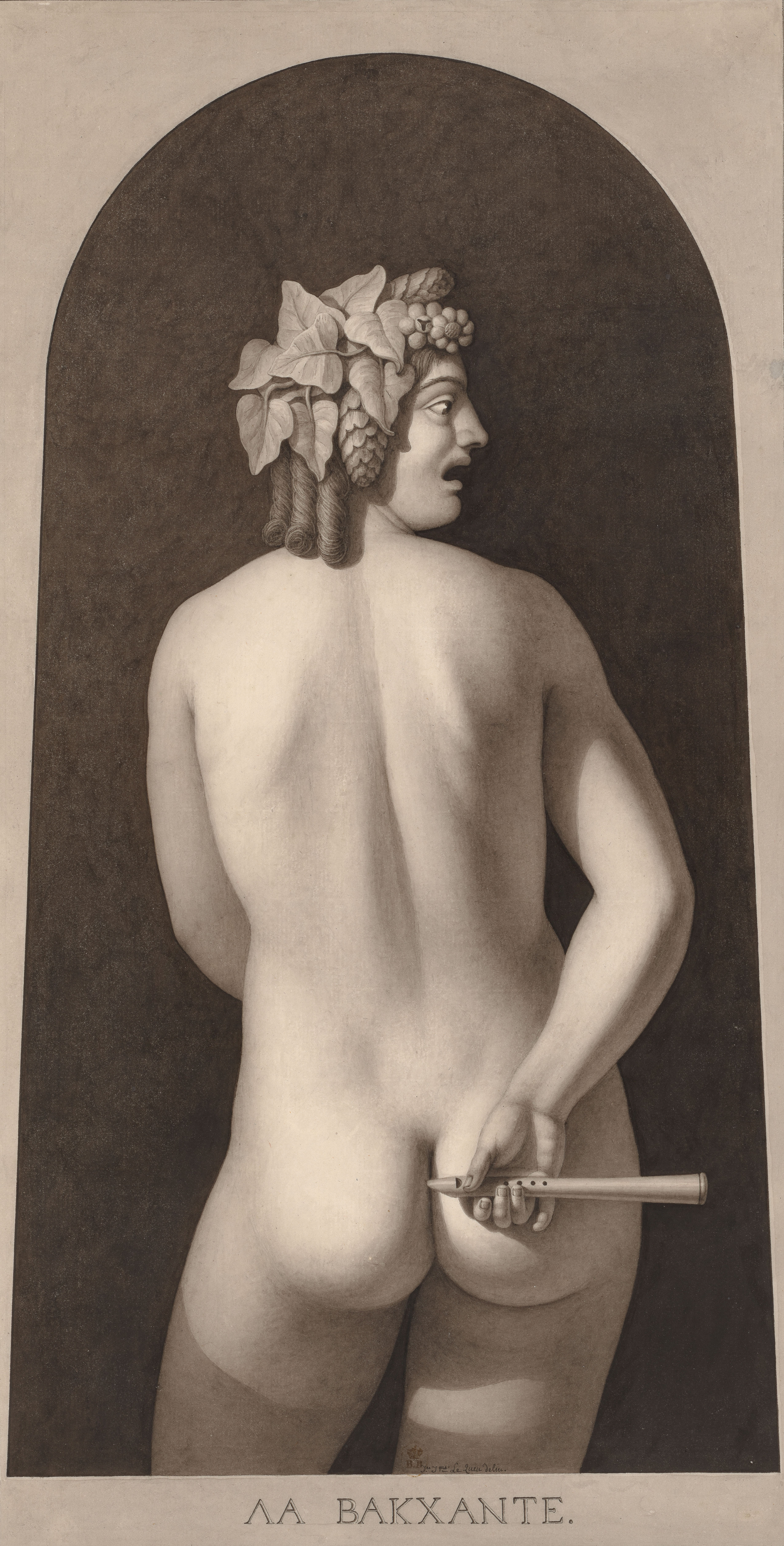 Illustration tirée de l’ouvrage: Laurent Baridon, Jean-Philippe Garric, Martial Guédron (sous la dir.), avec la collaboration scientifique de Corinne Le Bitouzé, Jean-Jacques Lequeu, Bâtisseur de fantasmes, Paris, Bibliothèque nationale de France / Éditions Norma, 2018.