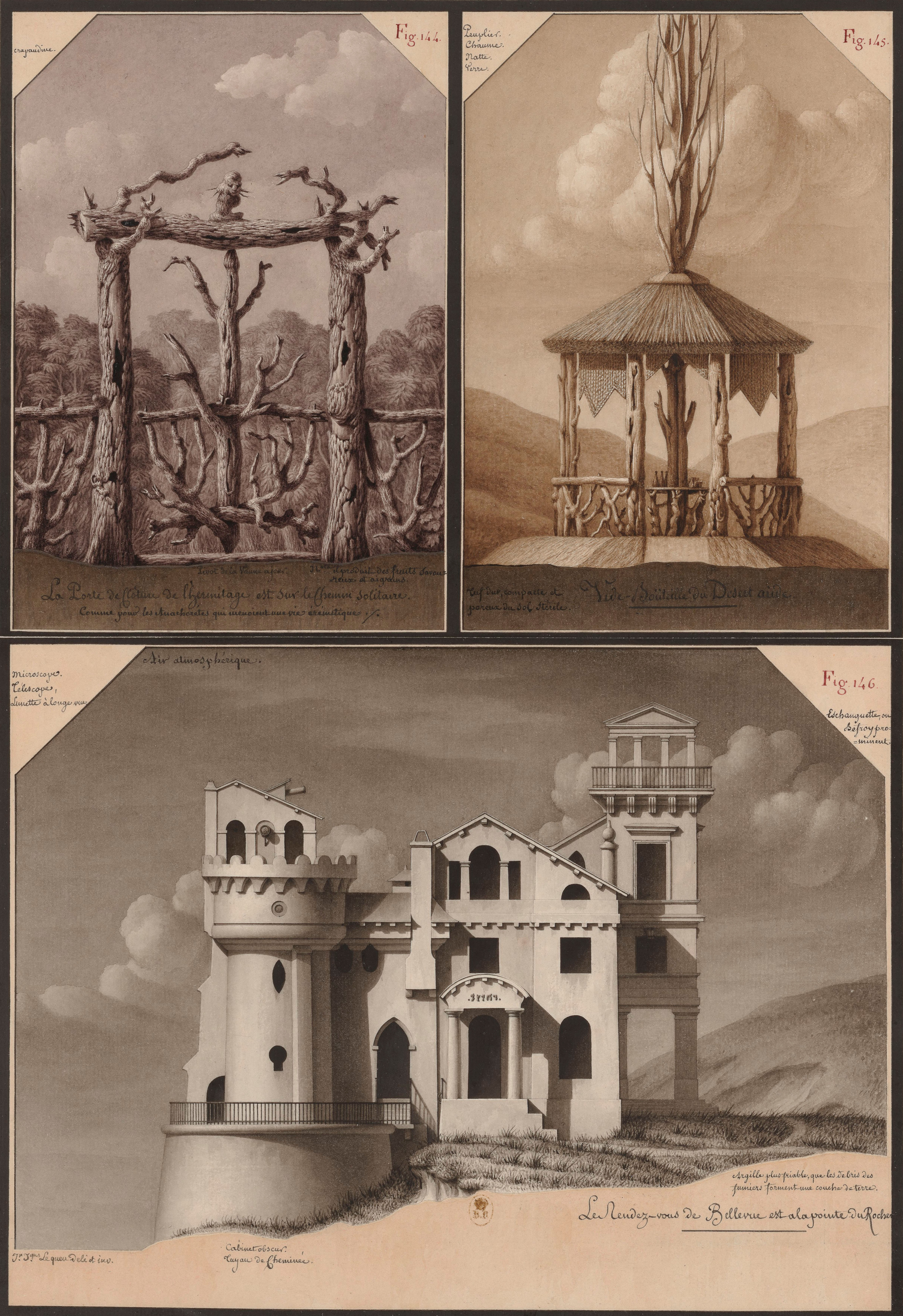 «Jean-Jacques Lequeu, bâtisseur de fantasmes», exposition au Petit Palais à Paris, en collaboration avec la Bibliothèque nationale de France jusqu’au 31 mars 2019