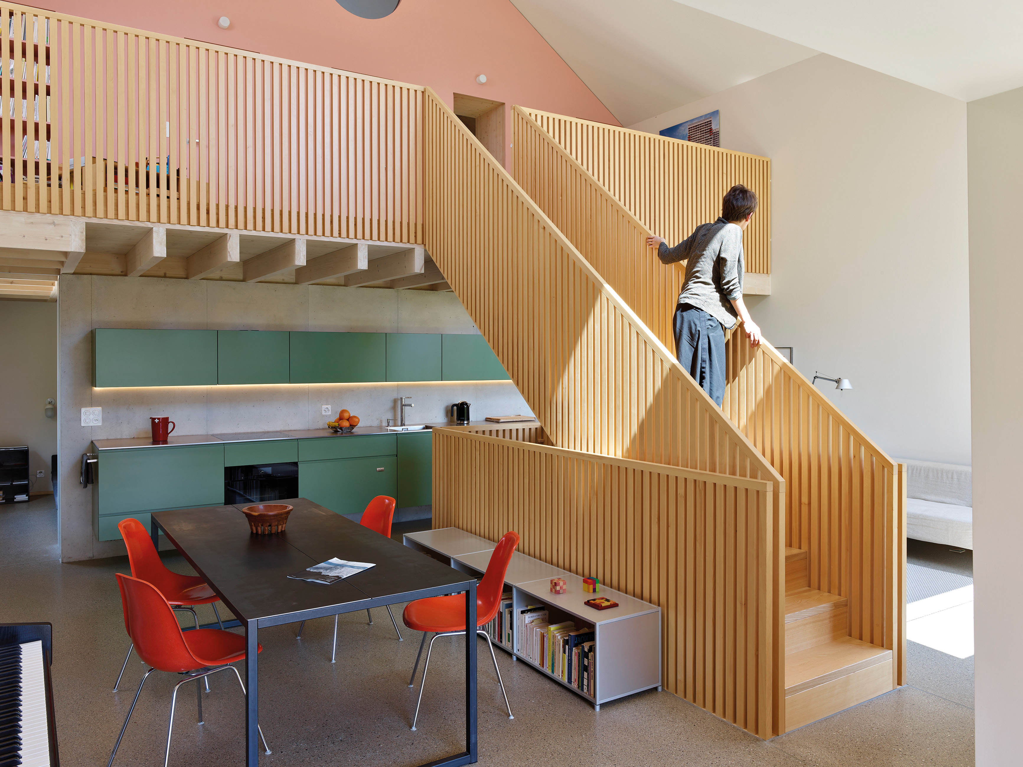 Maison à La Côte (VD) Architectes: Envar, Nyon Réalisation: 2016 Volume SIA 416: 786 m3 Coût CFC 2, 4 et 5: 825000.– TTC