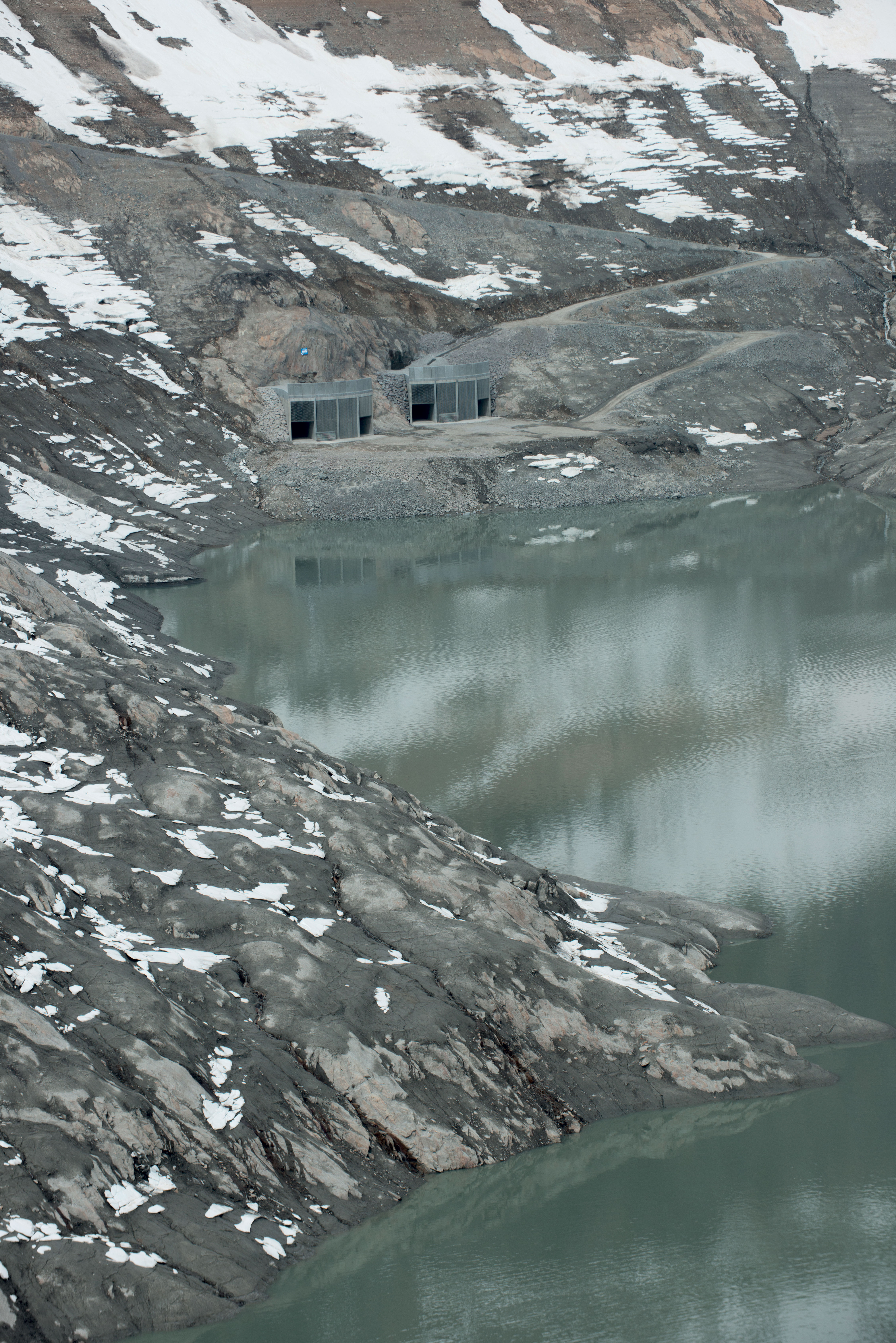 Les prises d’eau du lac inférieur terminées