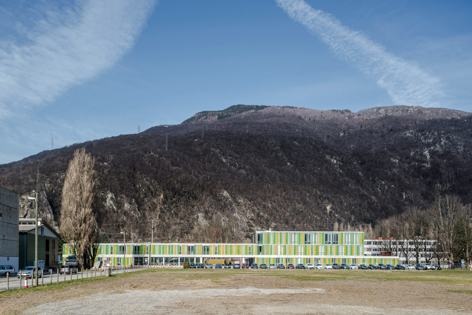 Conte Pianetti Zanetta Architetti: Centro Gioventù e Sport, Bellinzona.