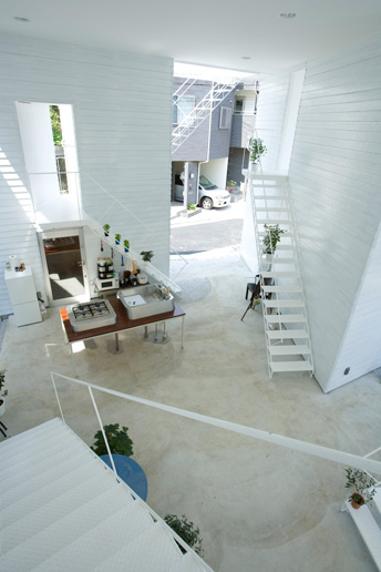 Atelierhaus, Yokohama (2009), Architektur: ON design&amp;partner