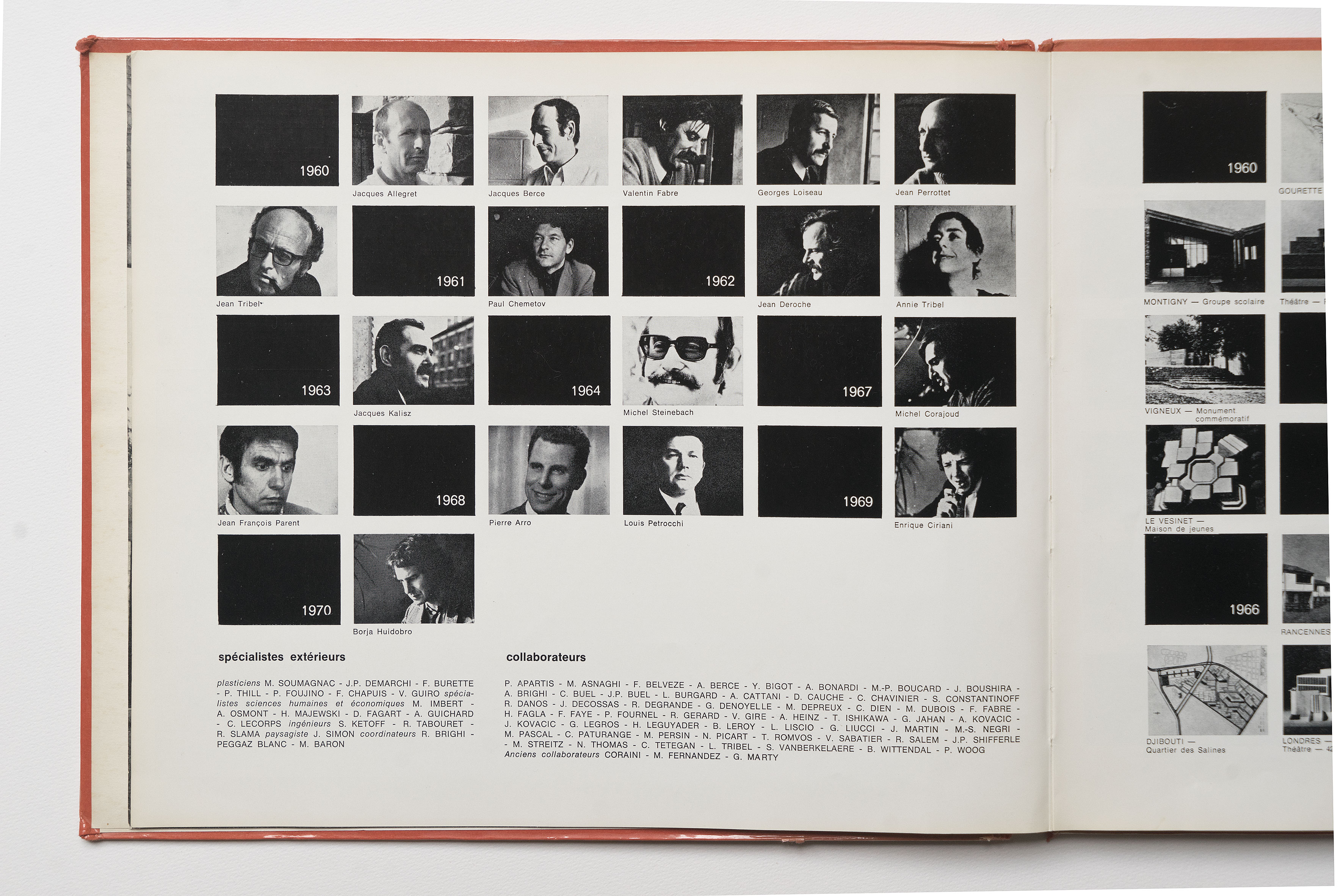 Extrait du livre rouge de l’AUA. Cité de l’architecture &amp; du patrimoine / Archives d’architecture du 20e siècle