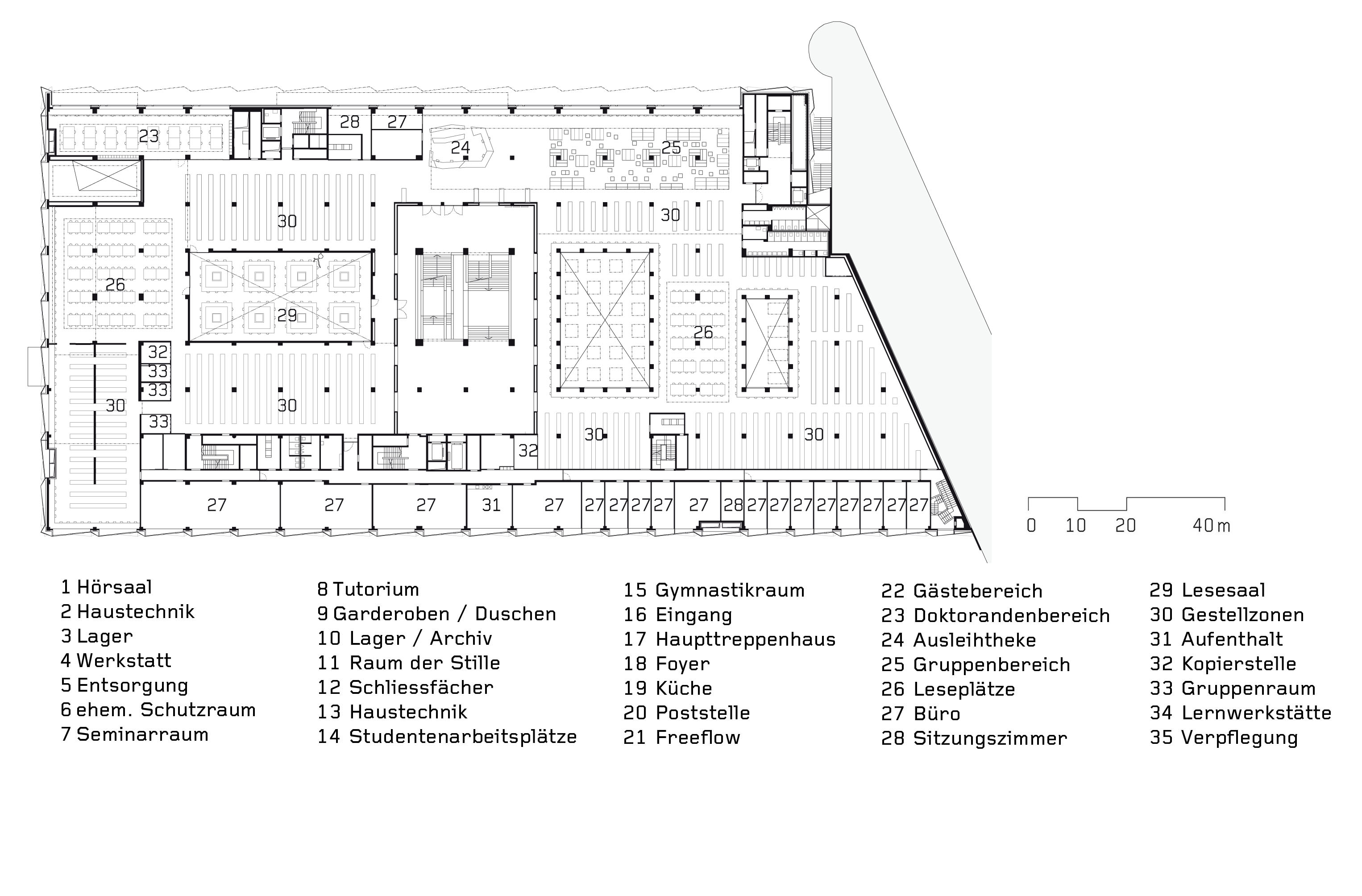 Grundriss 1. Obergeschoss