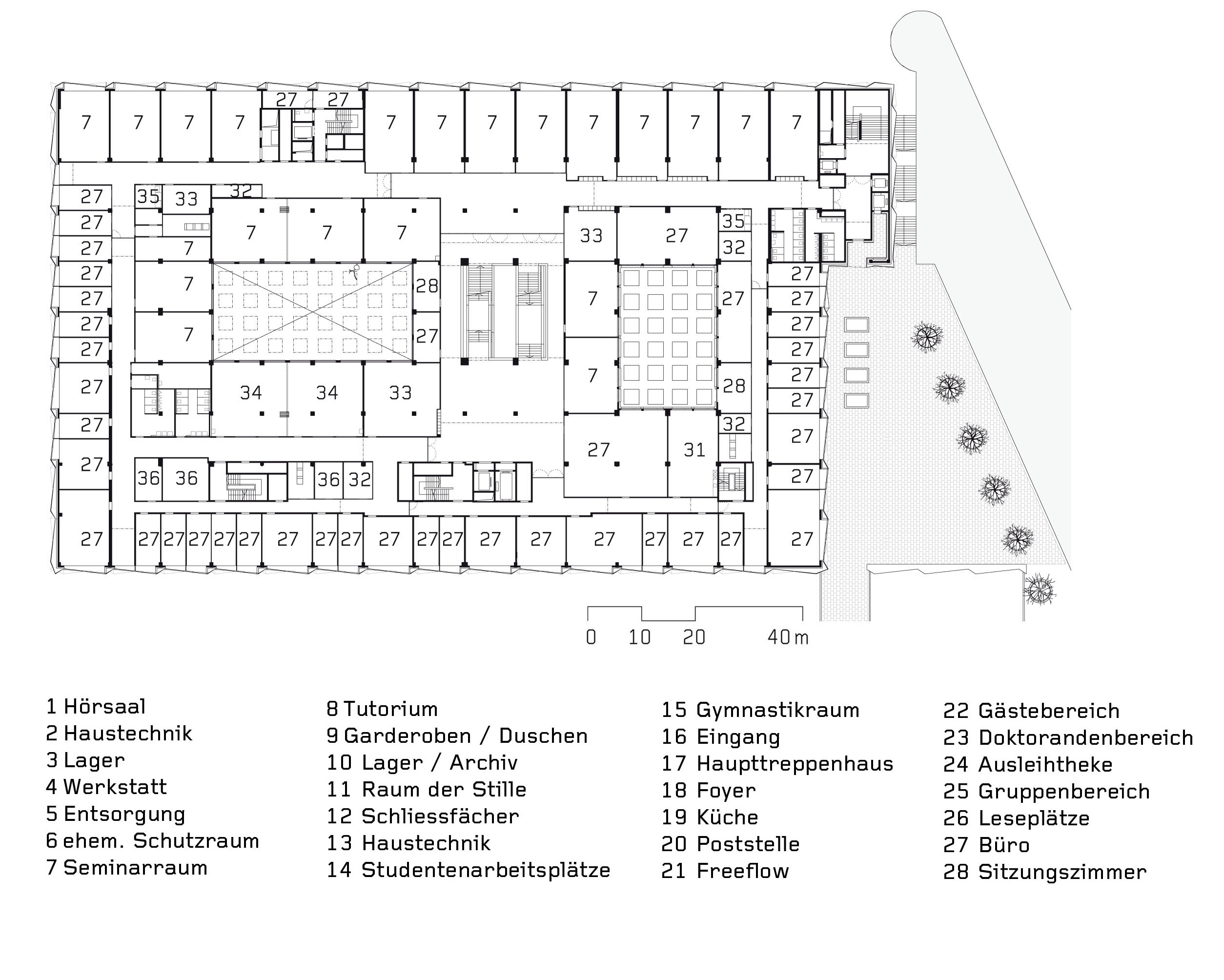 Grundriss 2. Obergeschoss
